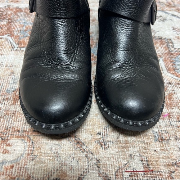 Gentle Souls Kenneth Cole Black Best Moto Ankle Bootie Boots Womens Size 7M - Picture 4 of 10